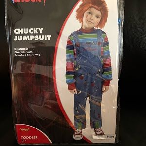 CHUCKY HALLOWEEN COSTUME- 4T